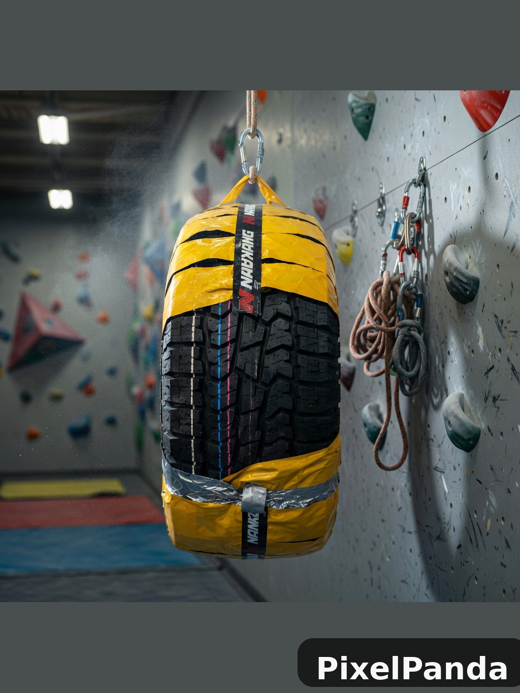 Rock Climbing Wall — Made with PixelPanda