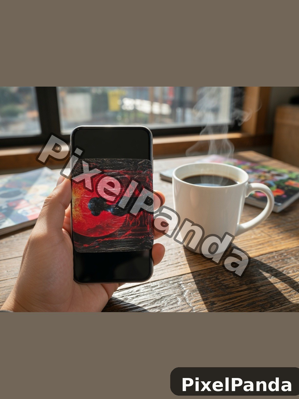 Coffee Shop Moment — Made with PixelPanda