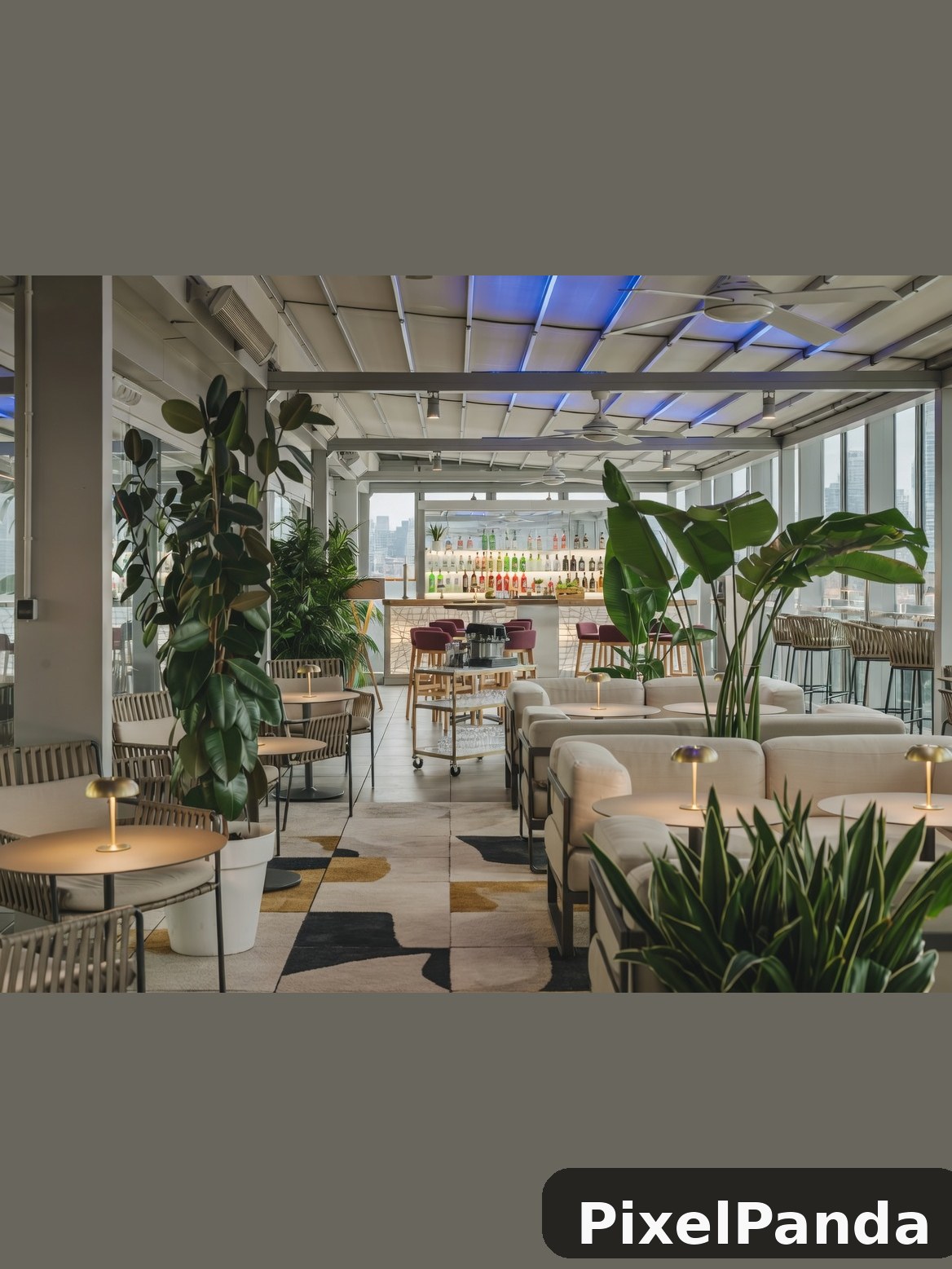 Workspace Lounge — Made with PixelPanda