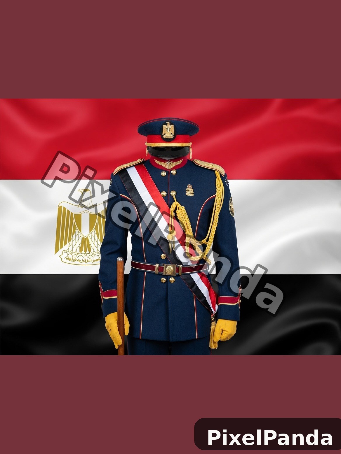 Regimental Portrait — Made with PixelPanda