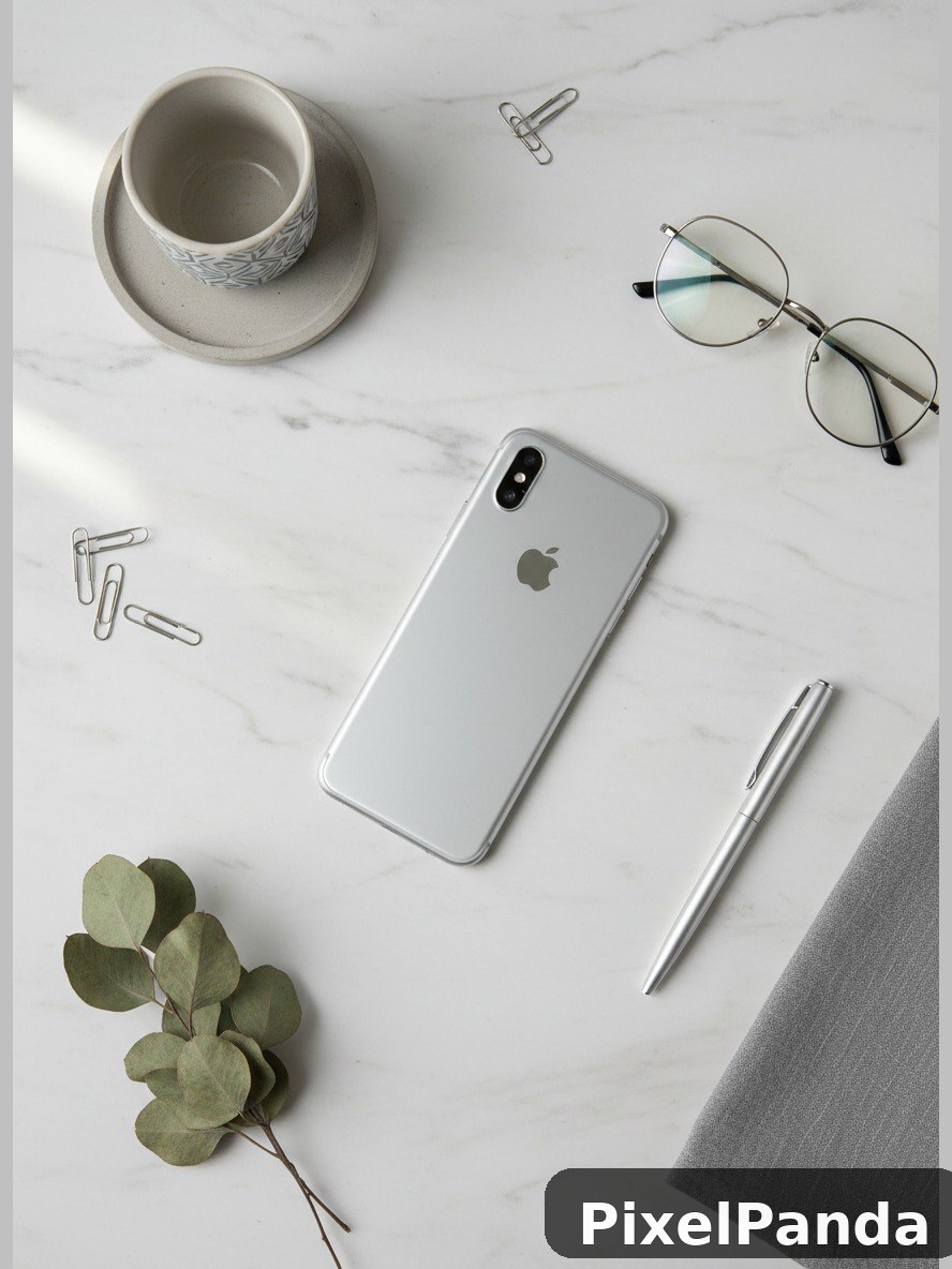 Flat Lay — Made with PixelPanda