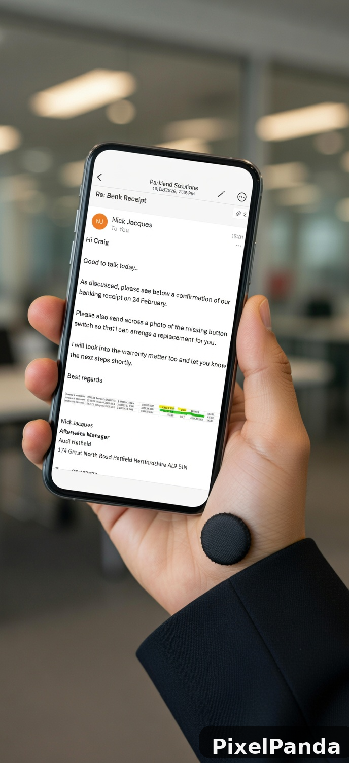 Mobile Device Close-up — Made with PixelPanda