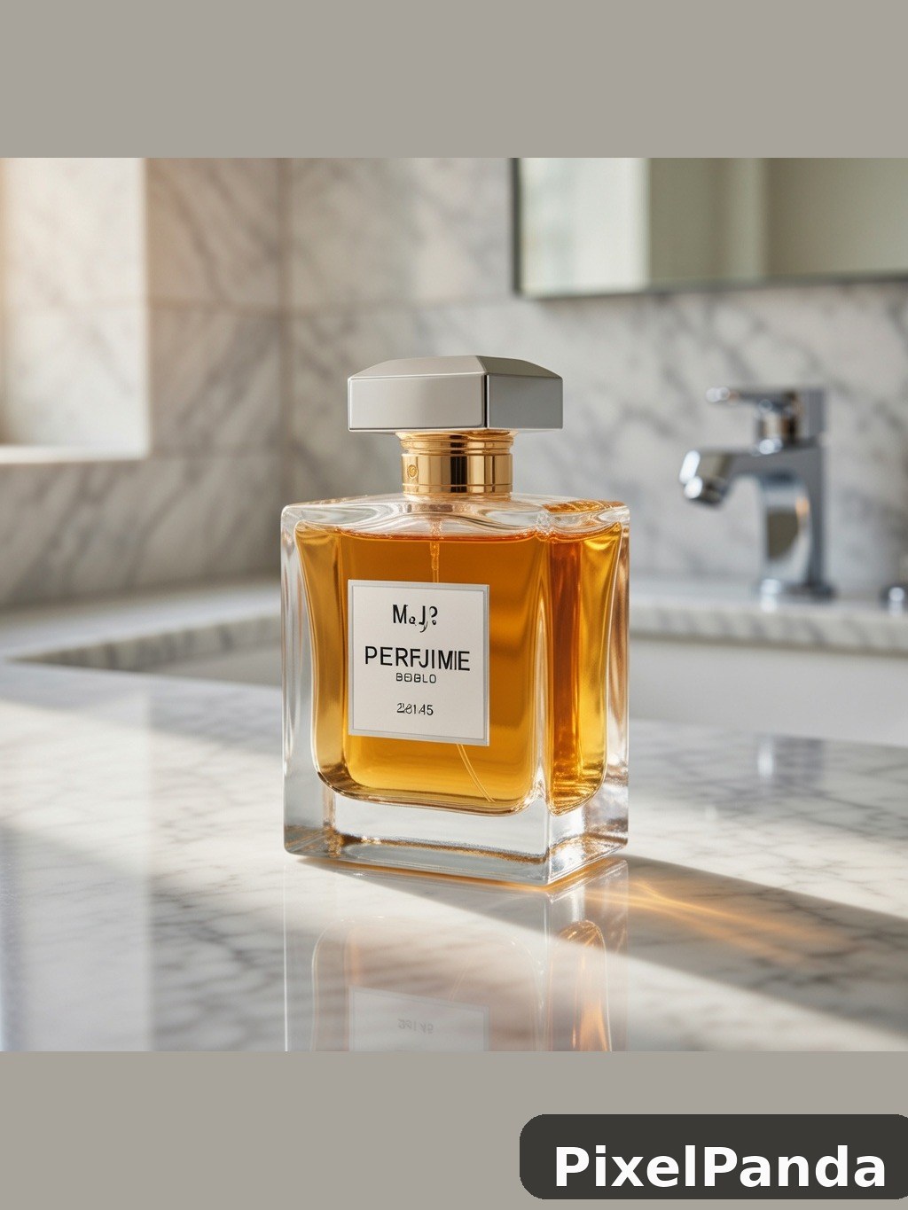 Marble Vanity Hero — Made with PixelPanda