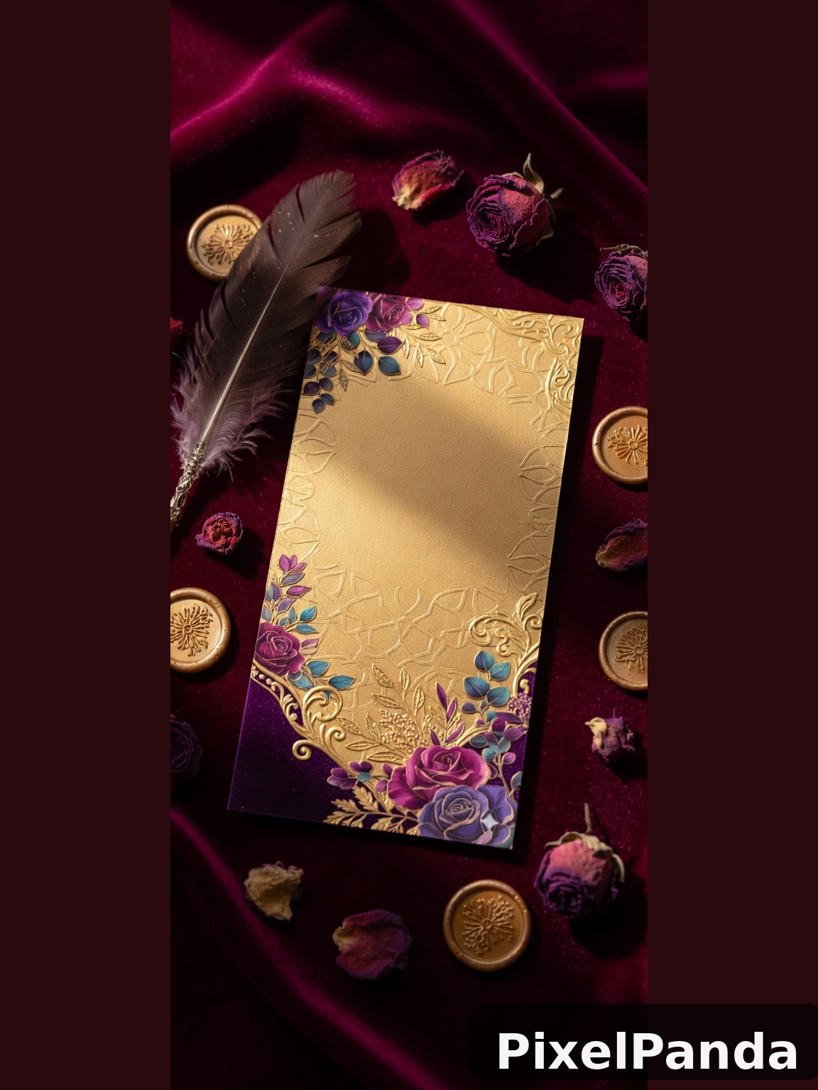 Luxury Stationery Flat Lay — Made with PixelPanda