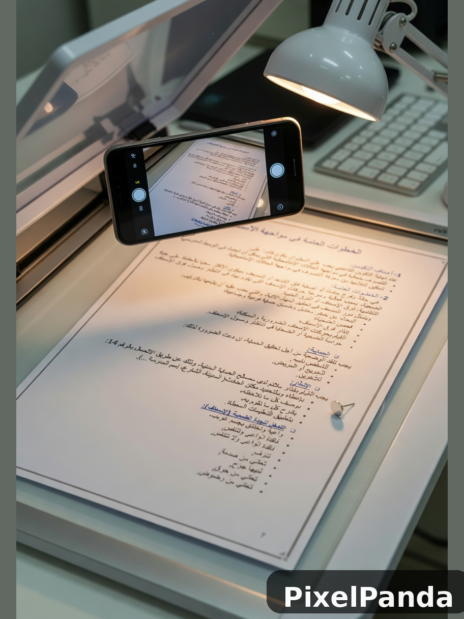 Digital Scan Workflow — Made with PixelPanda