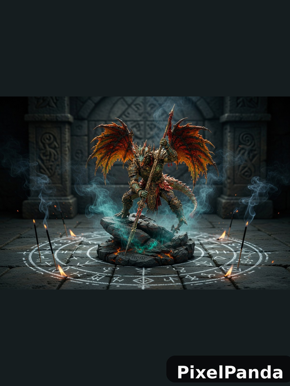 Summoning Circle — Made with PixelPanda