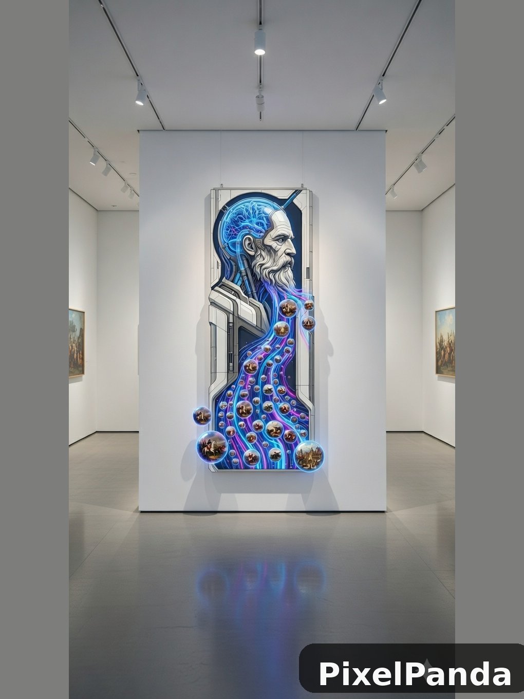 Museum Wall Installation — Made with PixelPanda