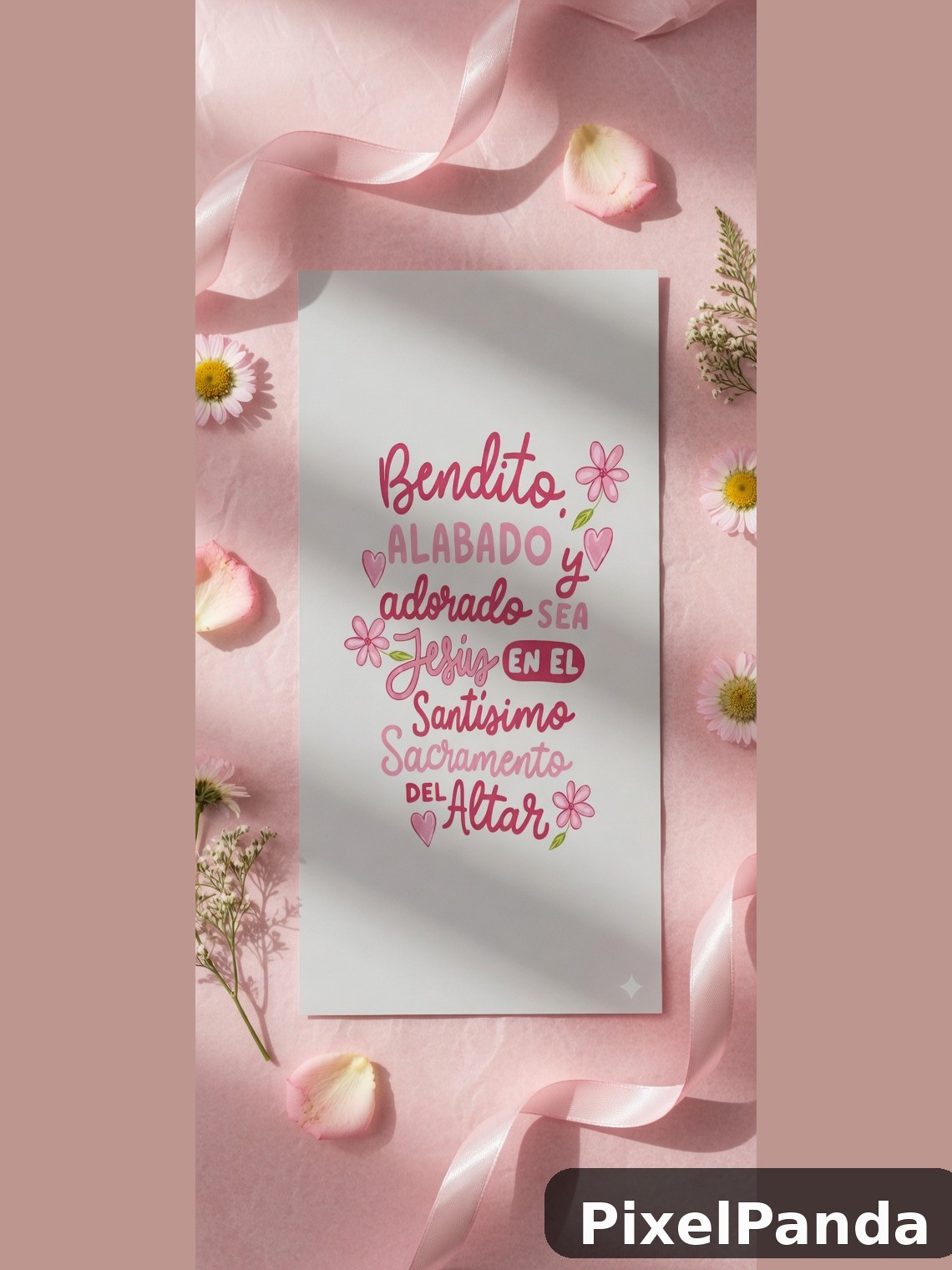 Flat Lay Gift — Made with PixelPanda