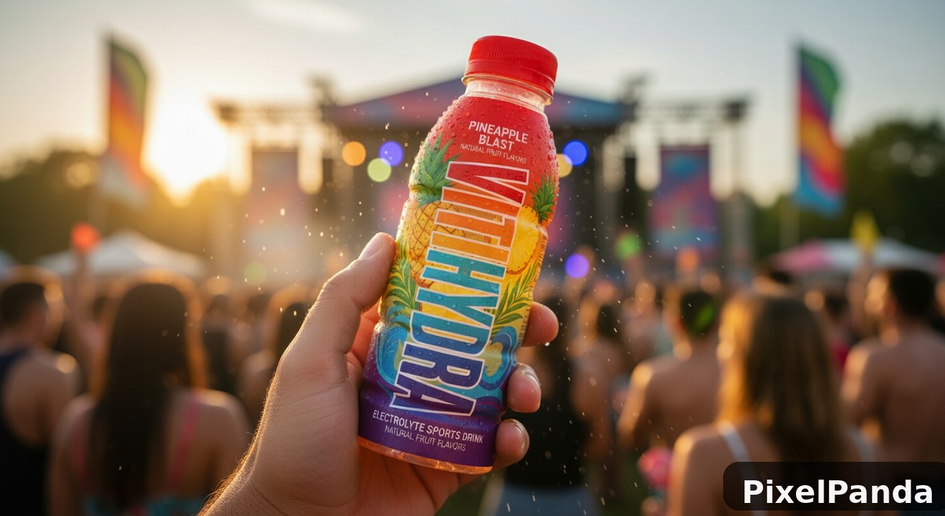 Festival Action Shot — Made with PixelPanda