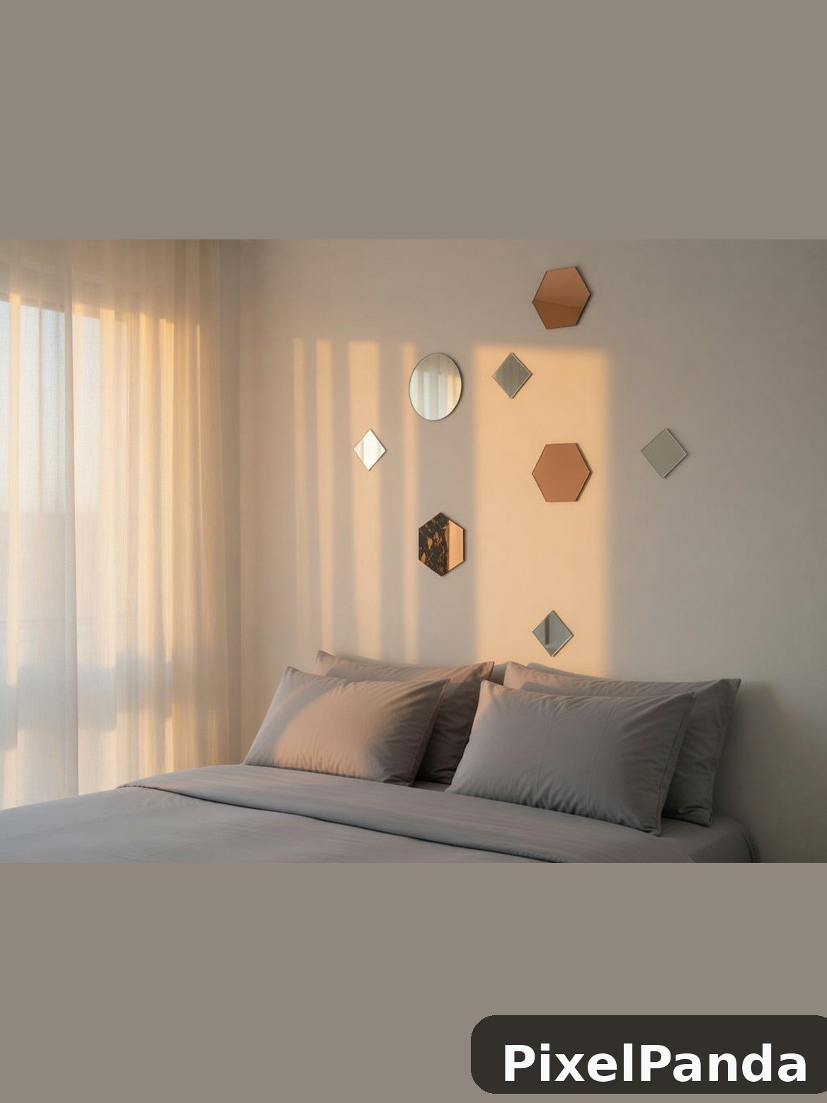 Bedroom Feature Wall — Made with PixelPanda
