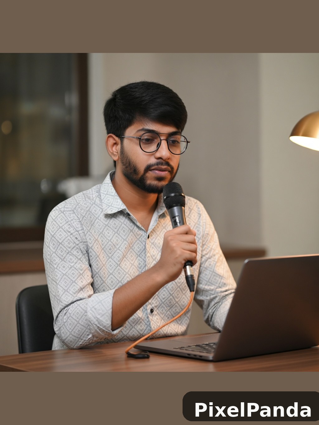 Professional Workspace — Made with PixelPanda