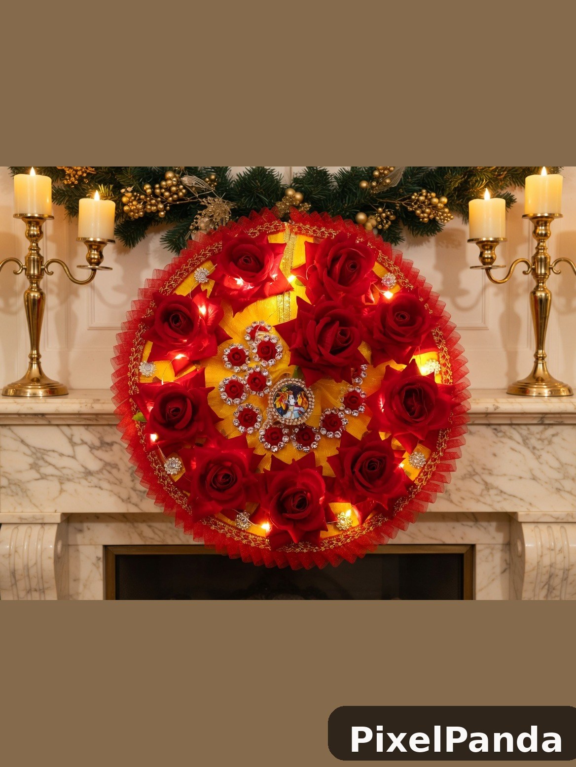 Mantelpiece Statement — Made with PixelPanda