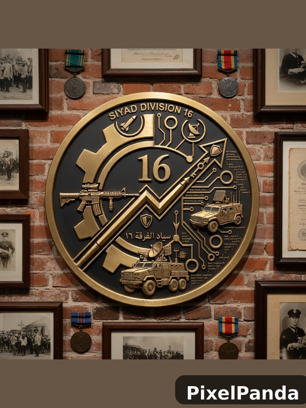 Heritage Gallery Wall — Made with PixelPanda