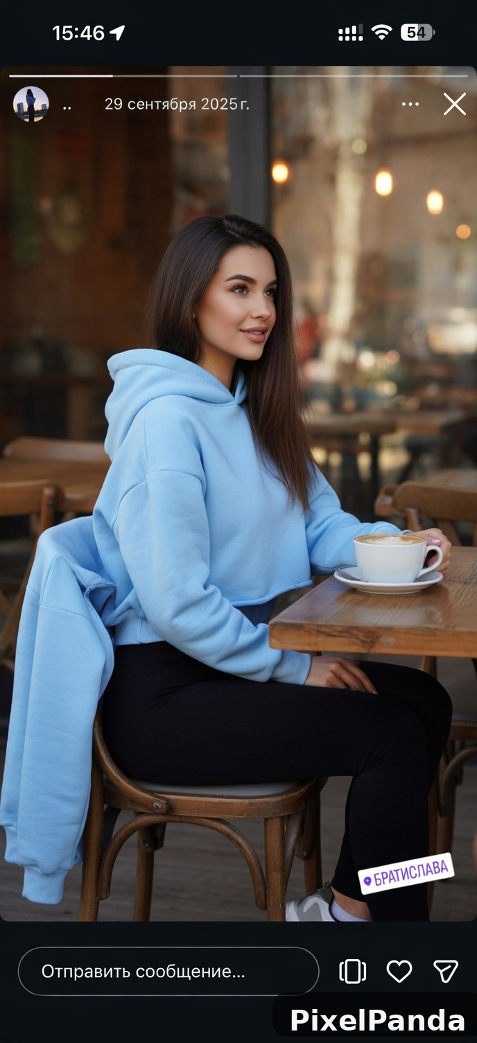 Coffee Shop Casual — Made with PixelPanda
