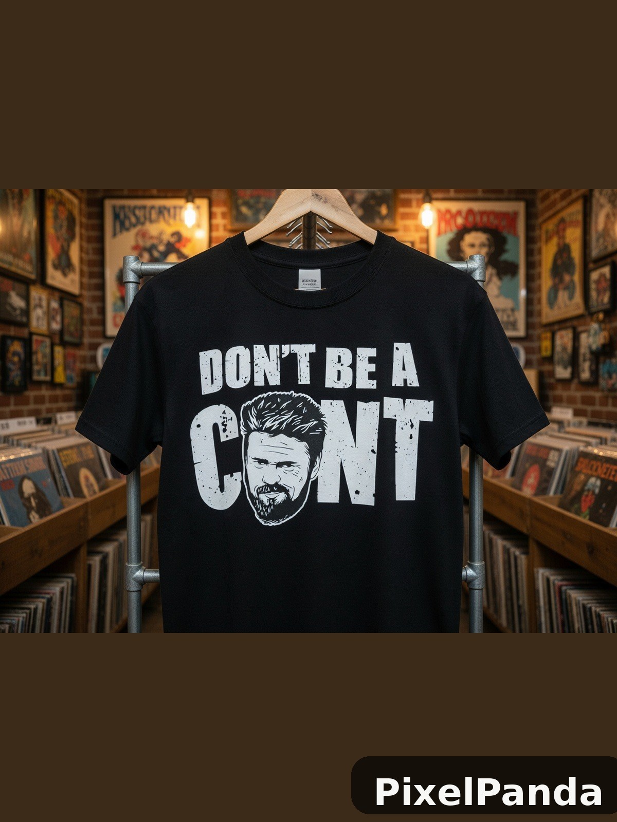 Band Merchandise Style — Made with PixelPanda