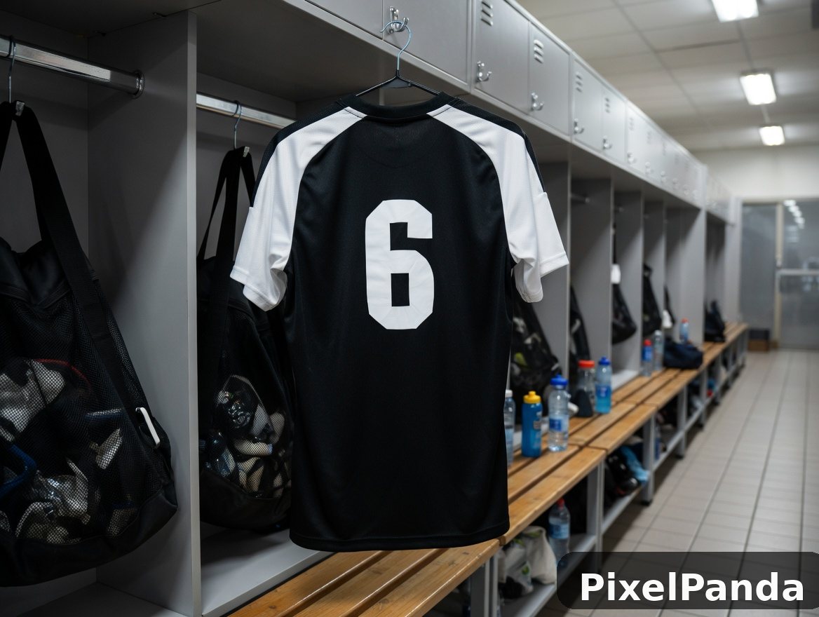 Team Locker Room — Made with PixelPanda