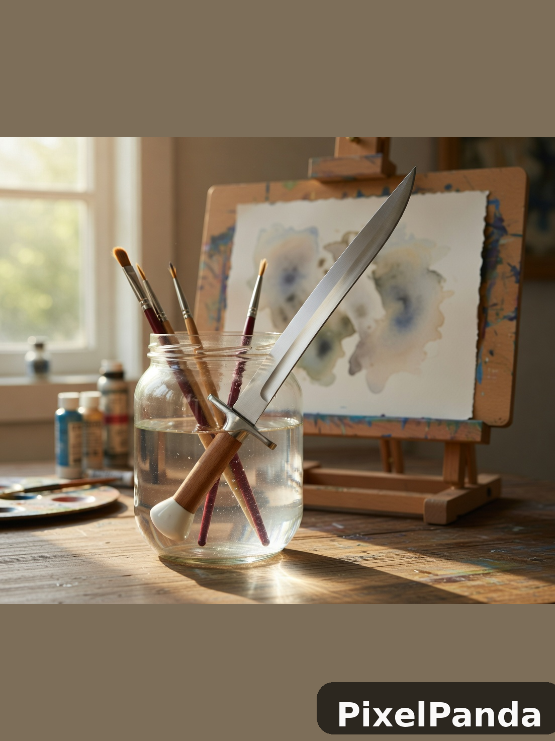 Watercolor Session — Made with PixelPanda