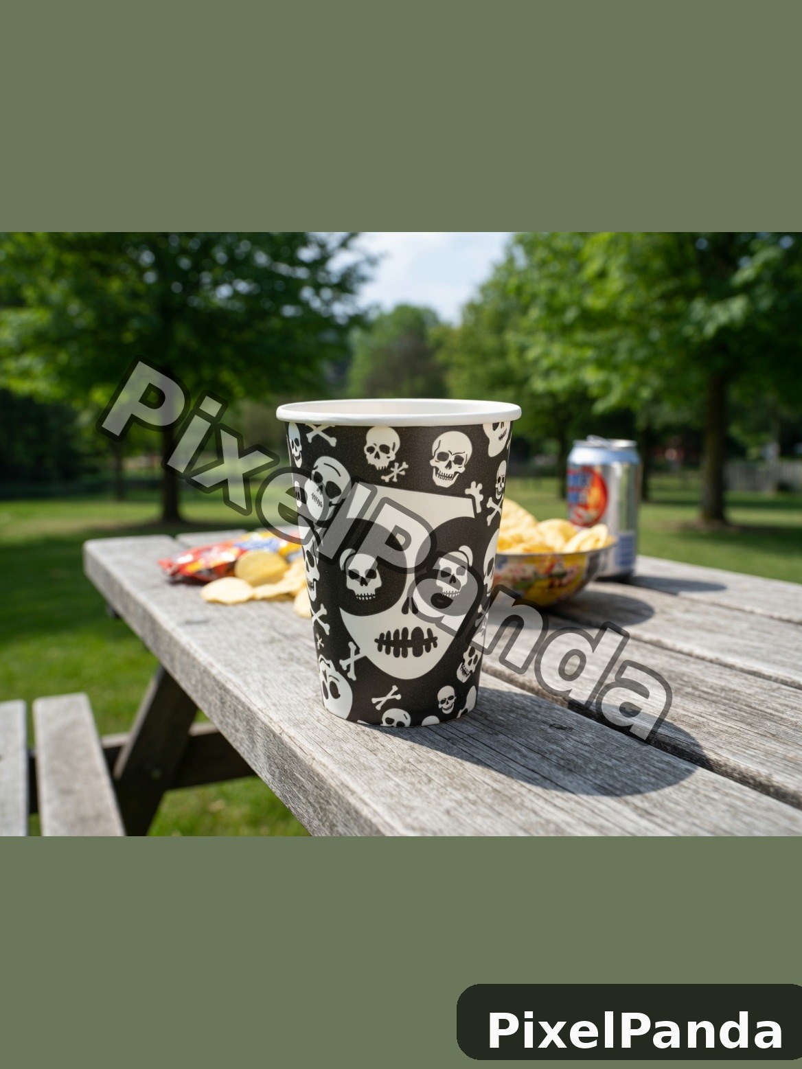 Picnic Table Setup — Made with PixelPanda