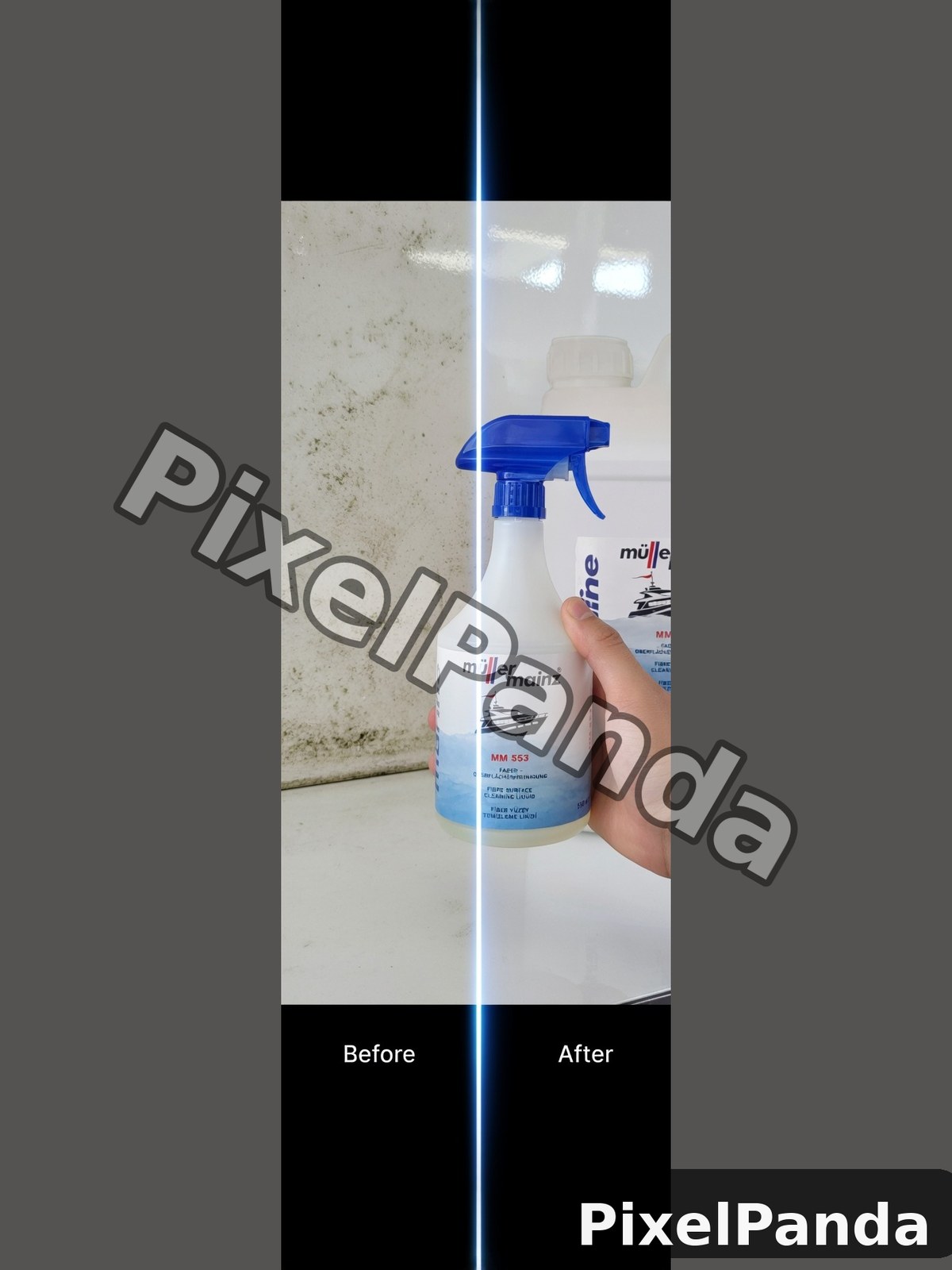Before & After Display — Made with PixelPanda