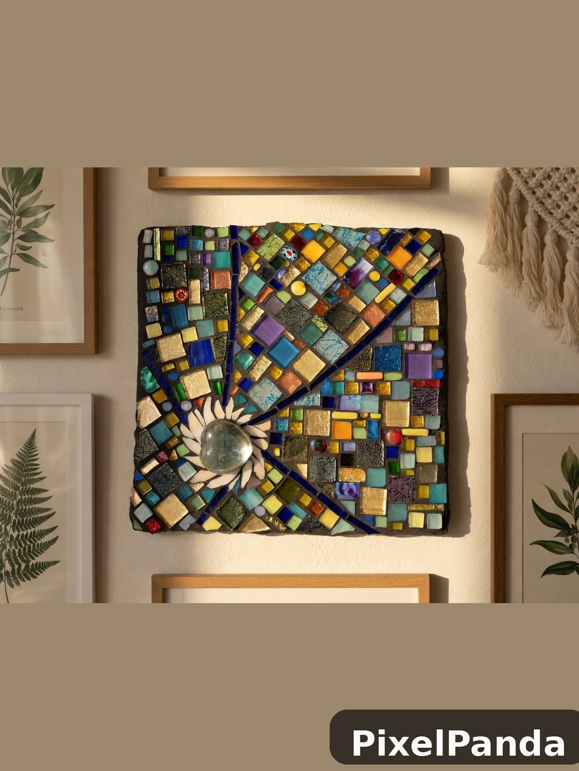 Gallery Wall Display — Made with PixelPanda AI