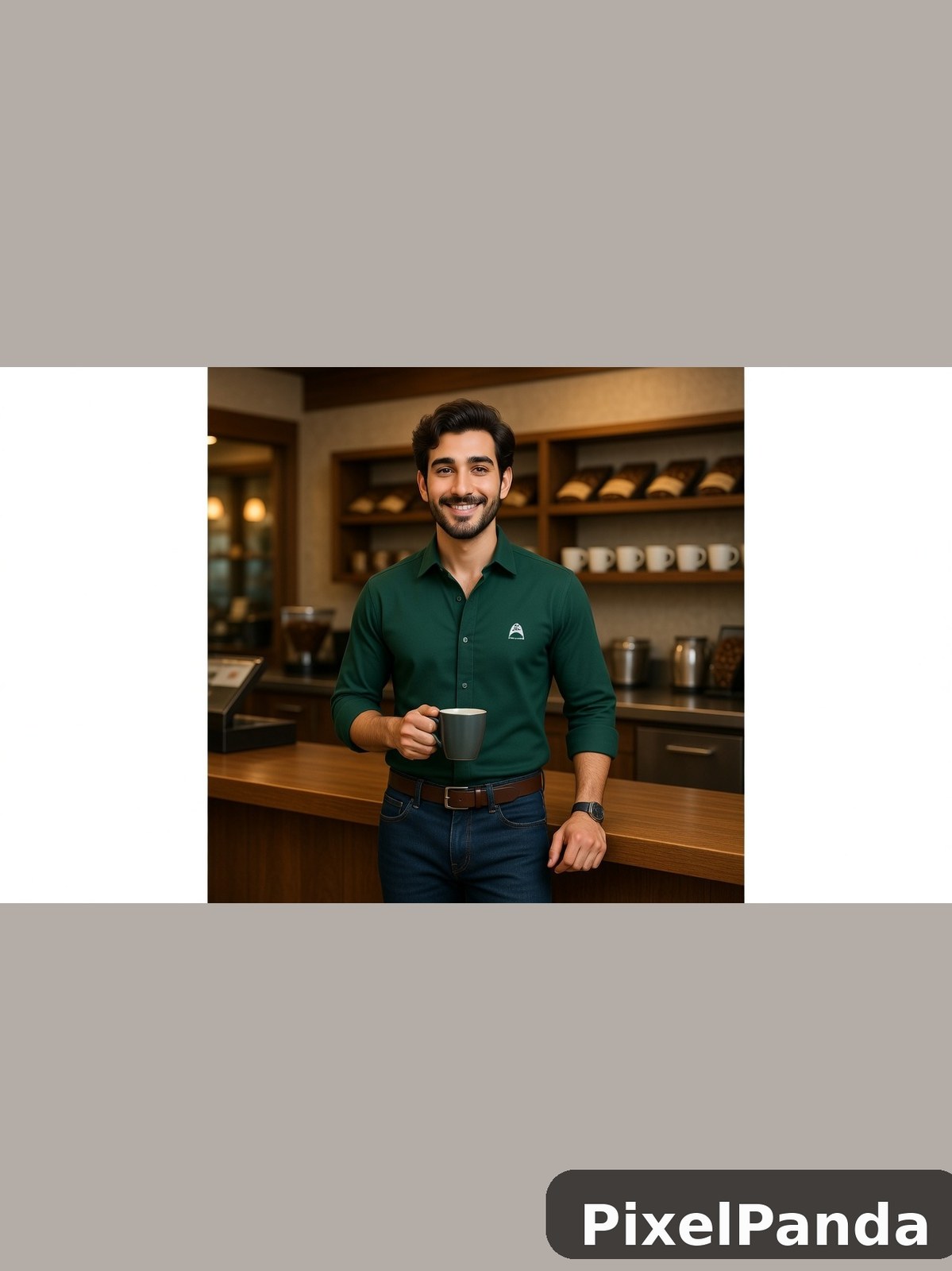 Coffee Shop Moment — Made with PixelPanda