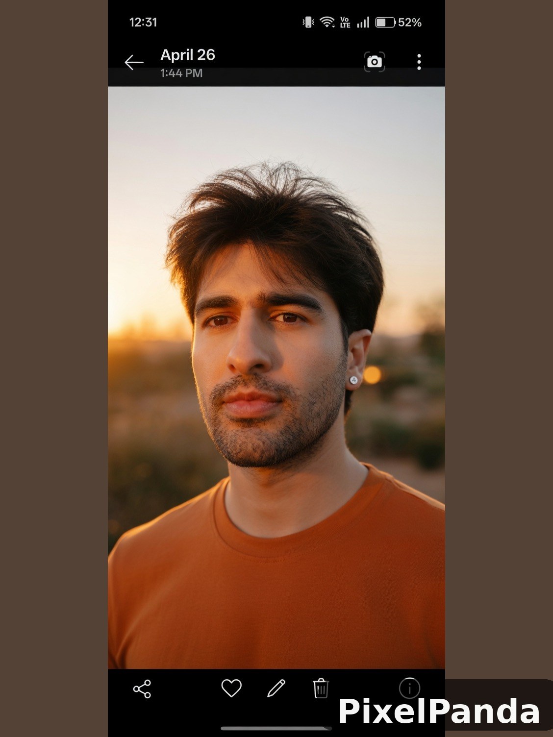 Golden Hour Glow — Made with PixelPanda