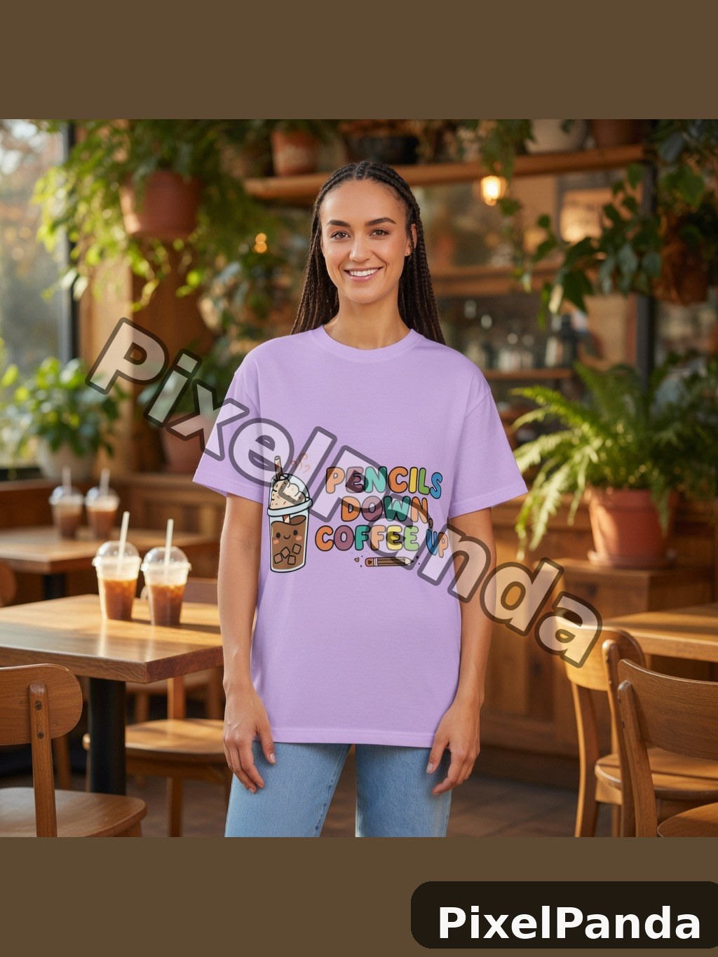 Coffee Shop Aesthetic — Made with PixelPanda