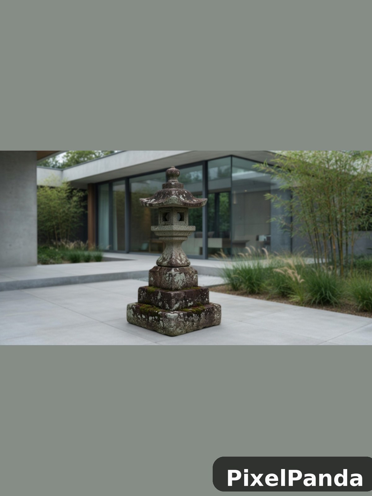 Modern Courtyard — Made with PixelPanda
