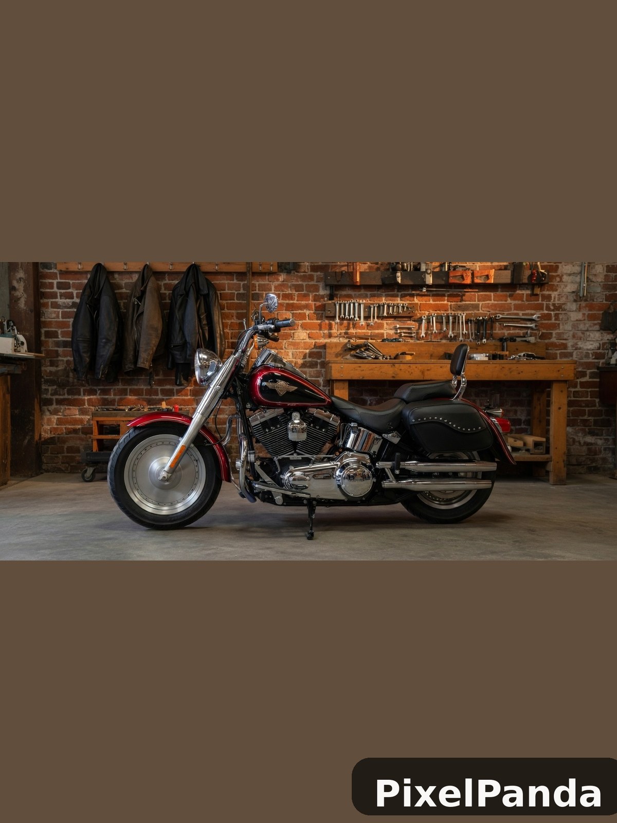 Garage Workshop — Made with PixelPanda