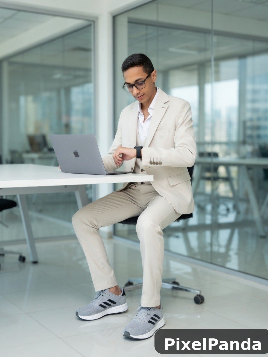 Business Meeting — Made with PixelPanda