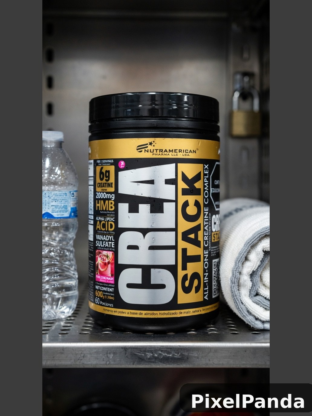 Gym Locker Scene — Made with PixelPanda