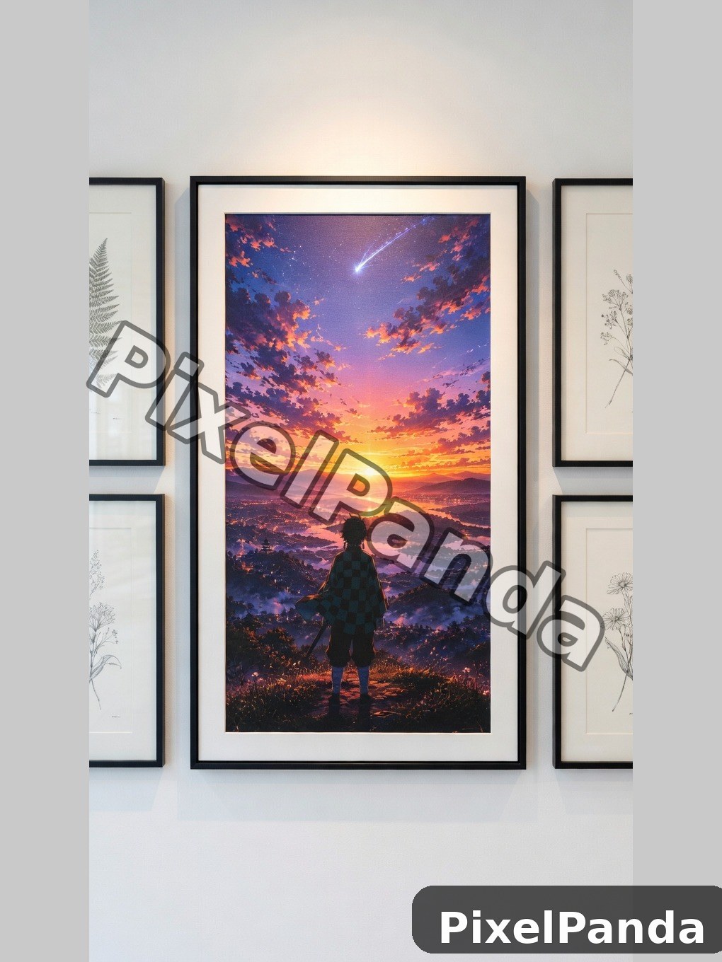 Gallery Wall Display — Made with PixelPanda