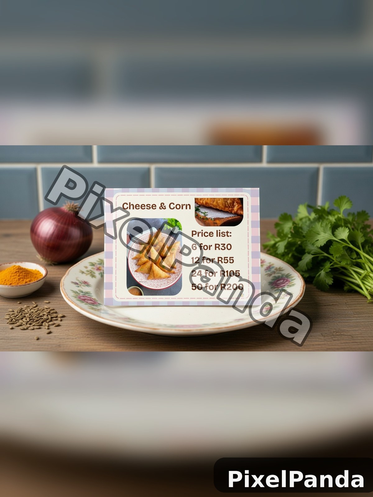Rustic Meal Prep Scene