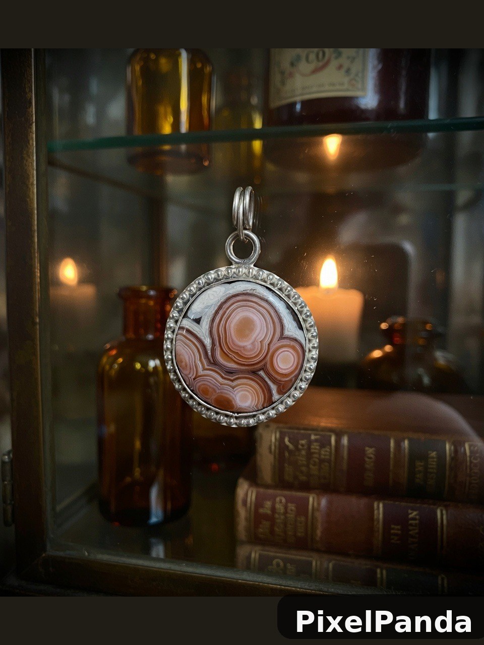 Antique Display Cabinet — Made with PixelPanda
