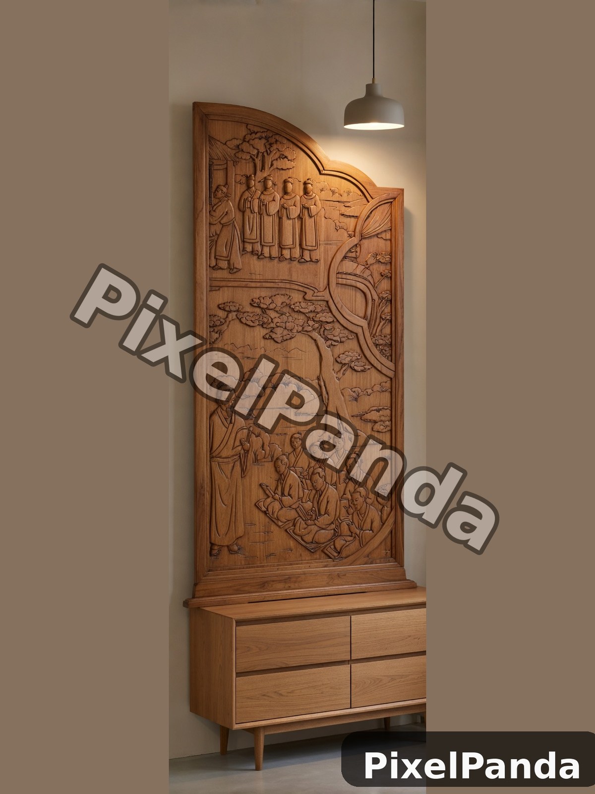 Modern Interior Accent — Made with PixelPanda