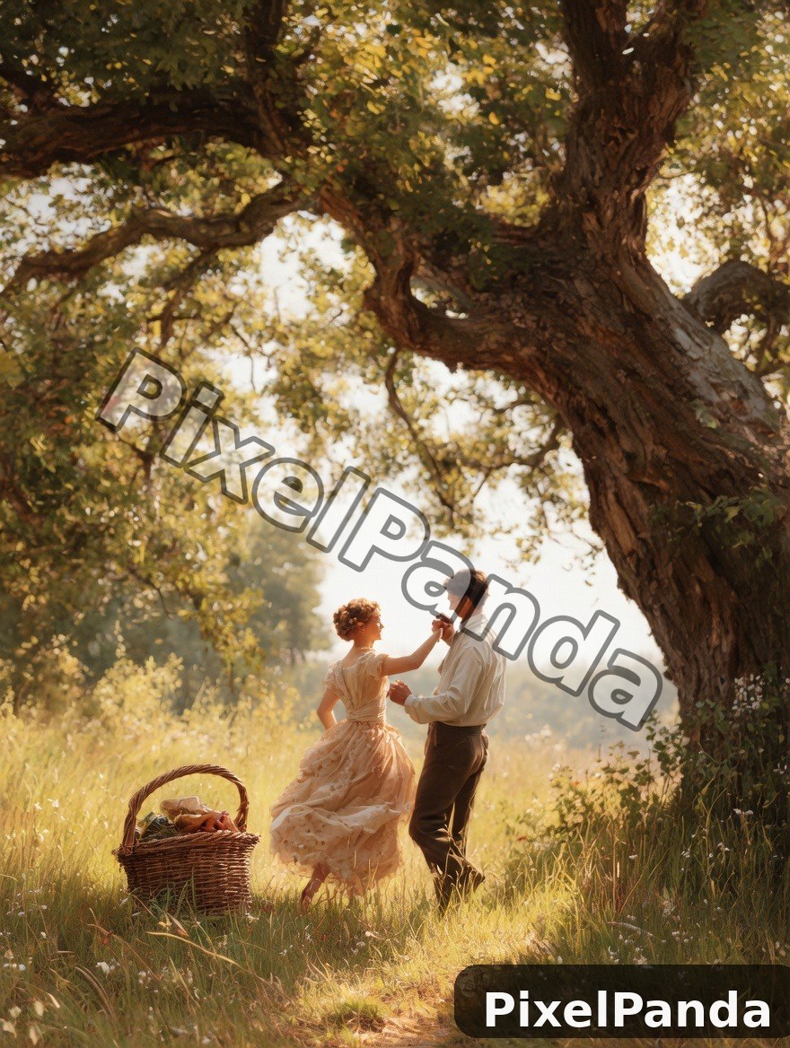 Picnic Spread Detail — Made with PixelPanda