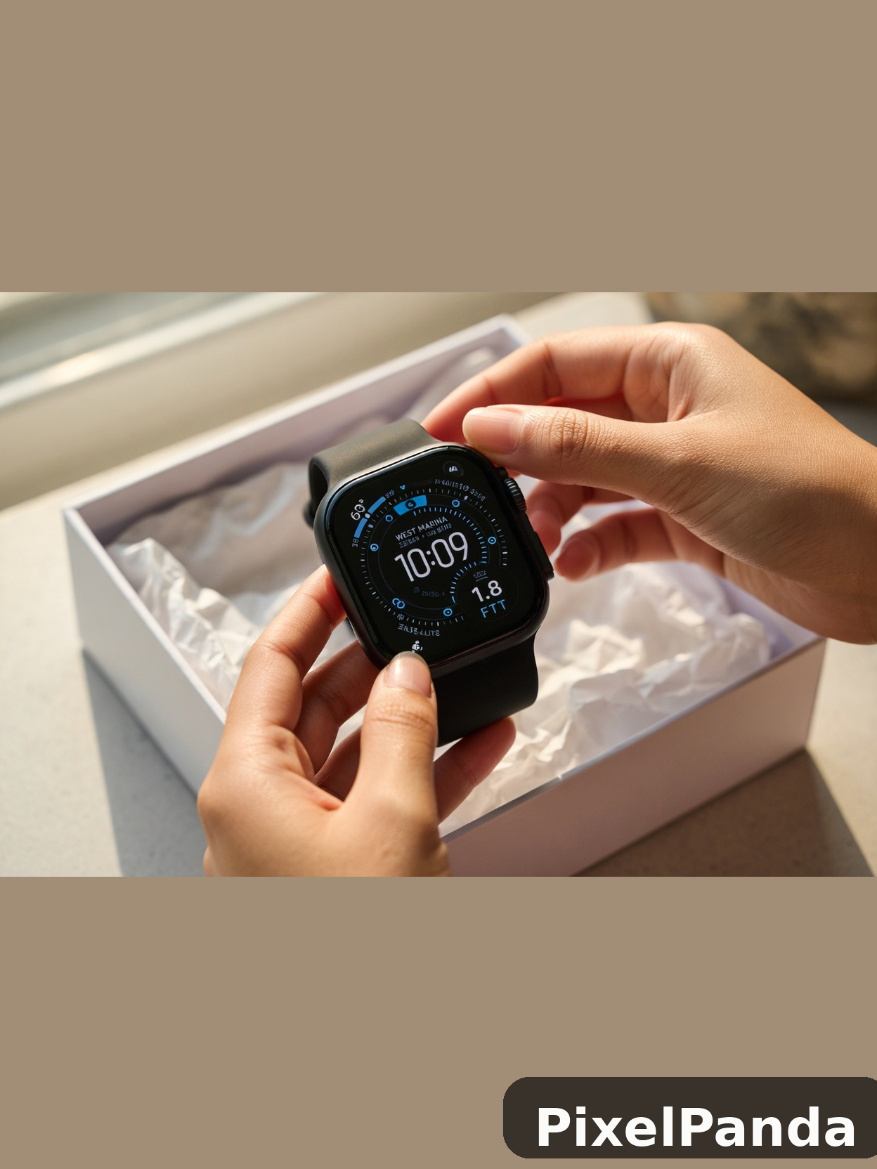 Unboxing Luxury Moment — Made with PixelPanda