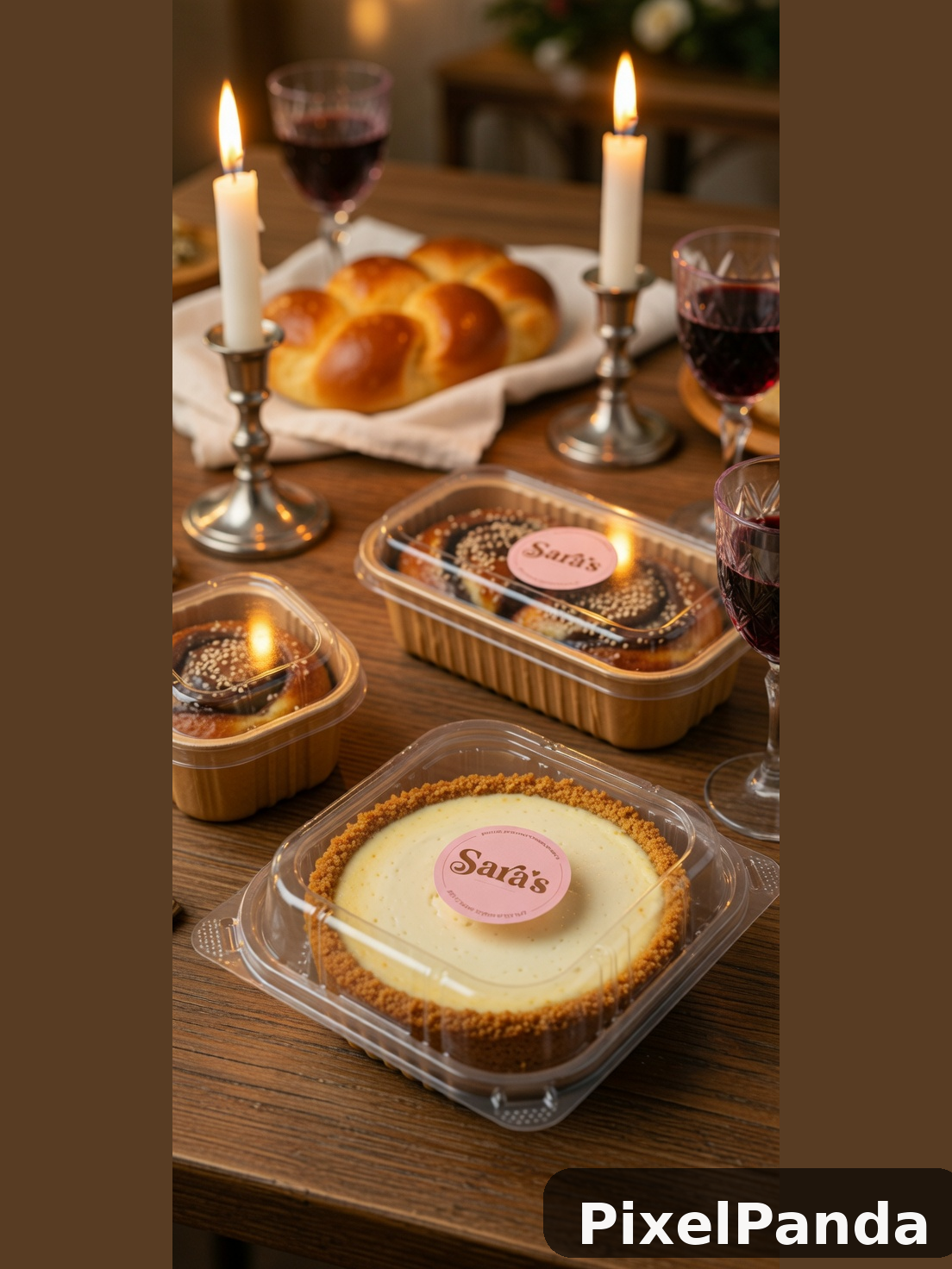 Shabbat Celebration — Made with PixelPanda
