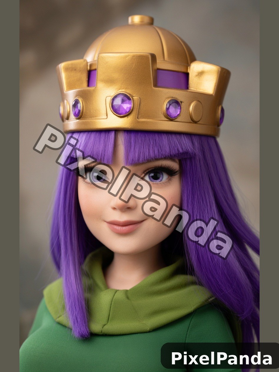Game Character Close-up