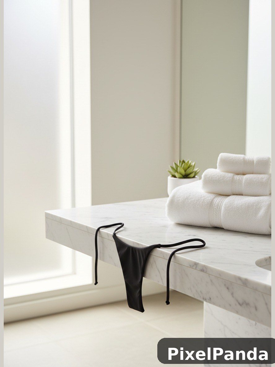 Luxury Bathroom Styling — Made with PixelPanda