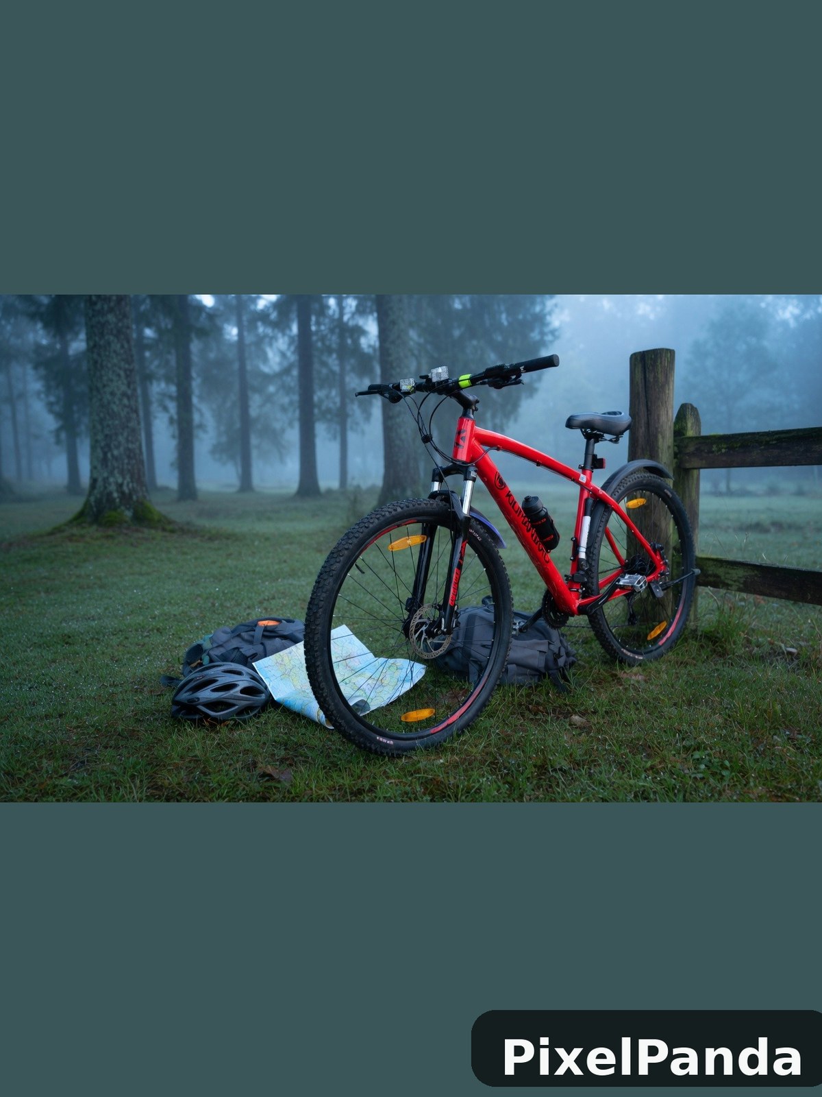 Morning Trail Ready — Made with PixelPanda