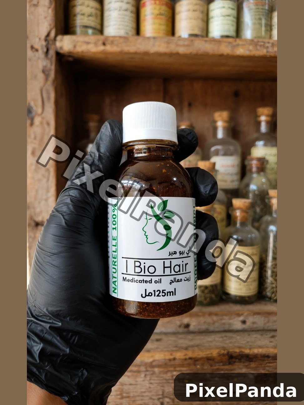 Apothecary Display — Made with PixelPanda