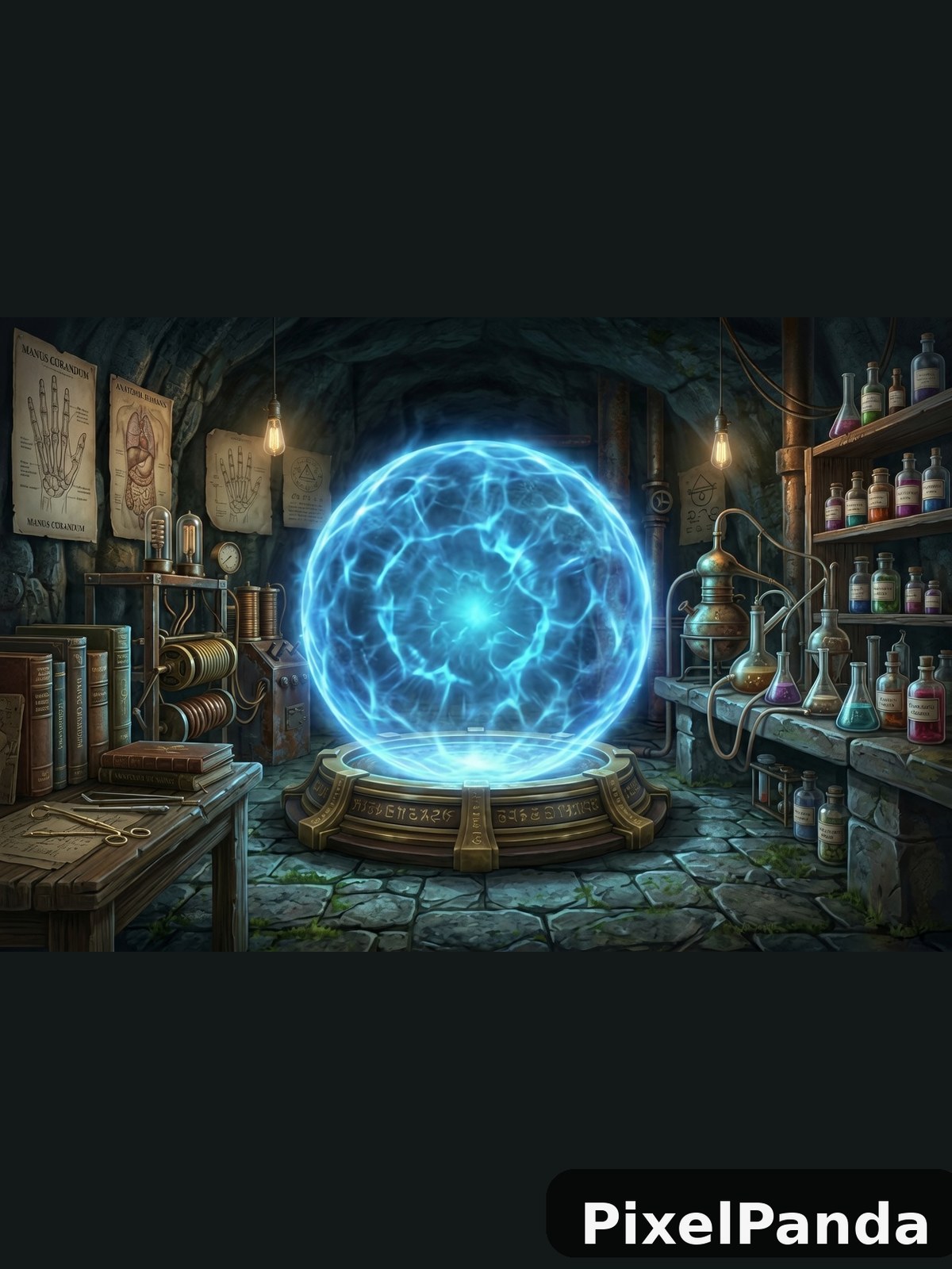 Alchemist's Workbench — Made with PixelPanda