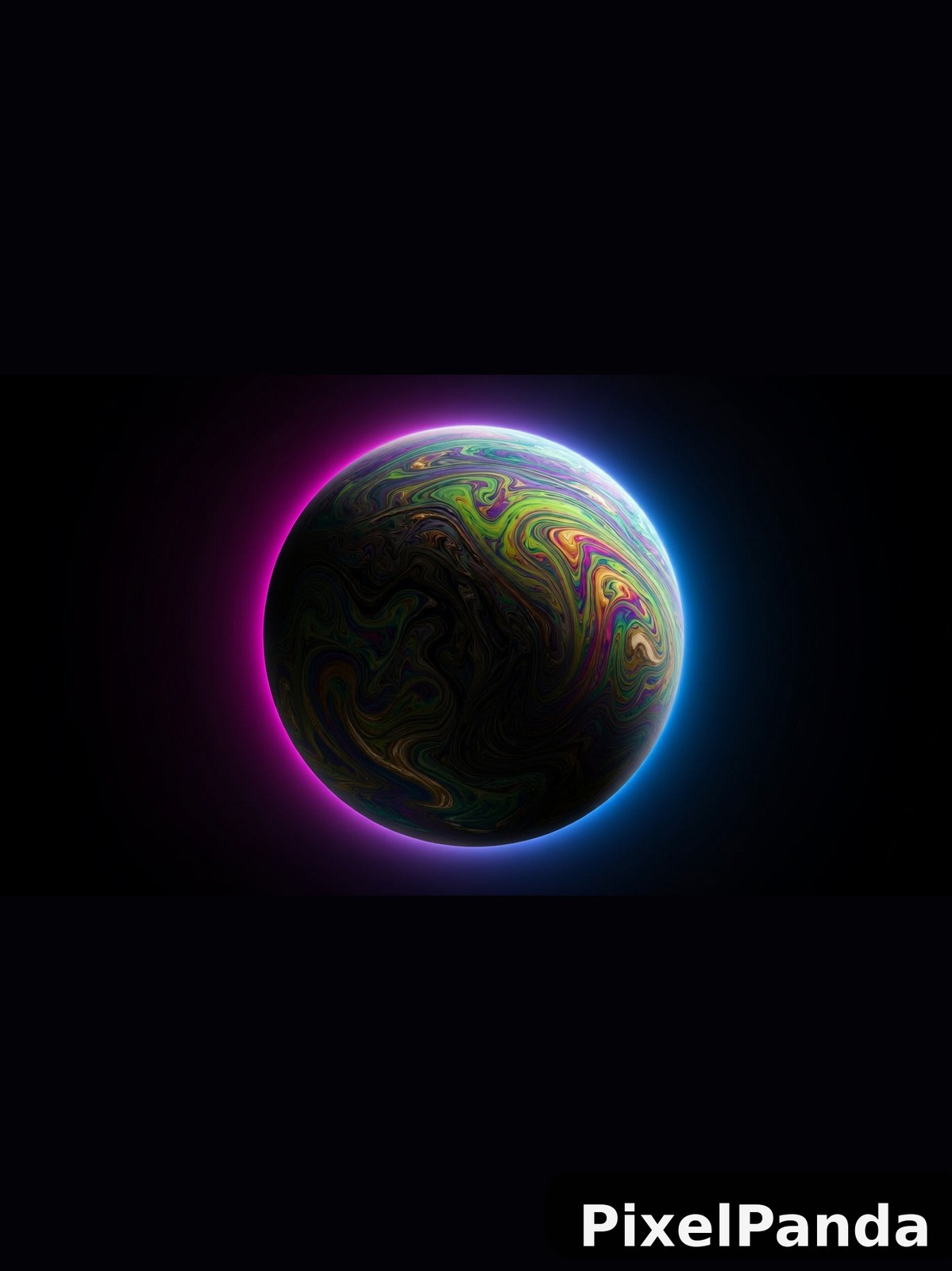 Neon Studio Hero — Made with PixelPanda