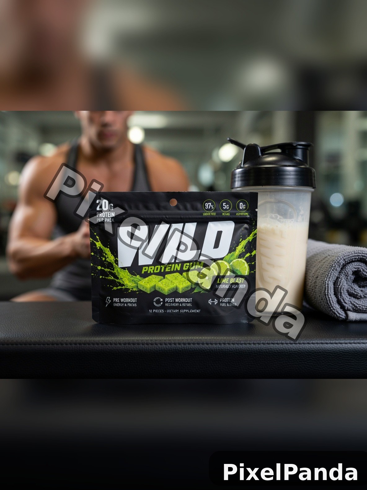 Post-Workout Recovery — Made with PixelPanda