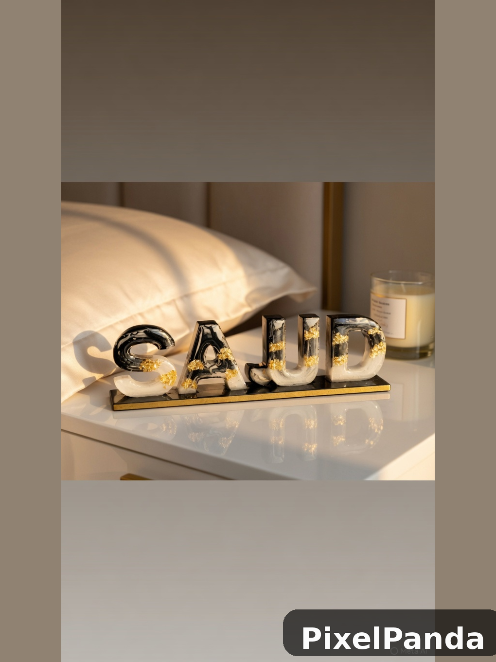 Nightstand Vignette — Made with PixelPanda