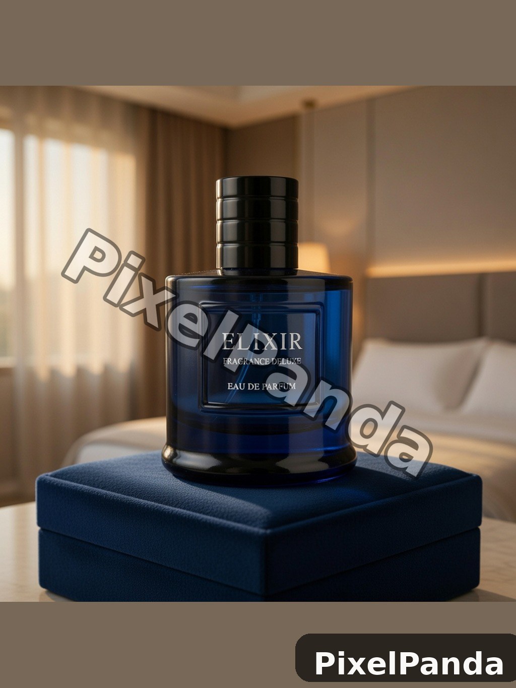 Evening Bedroom — Made with PixelPanda