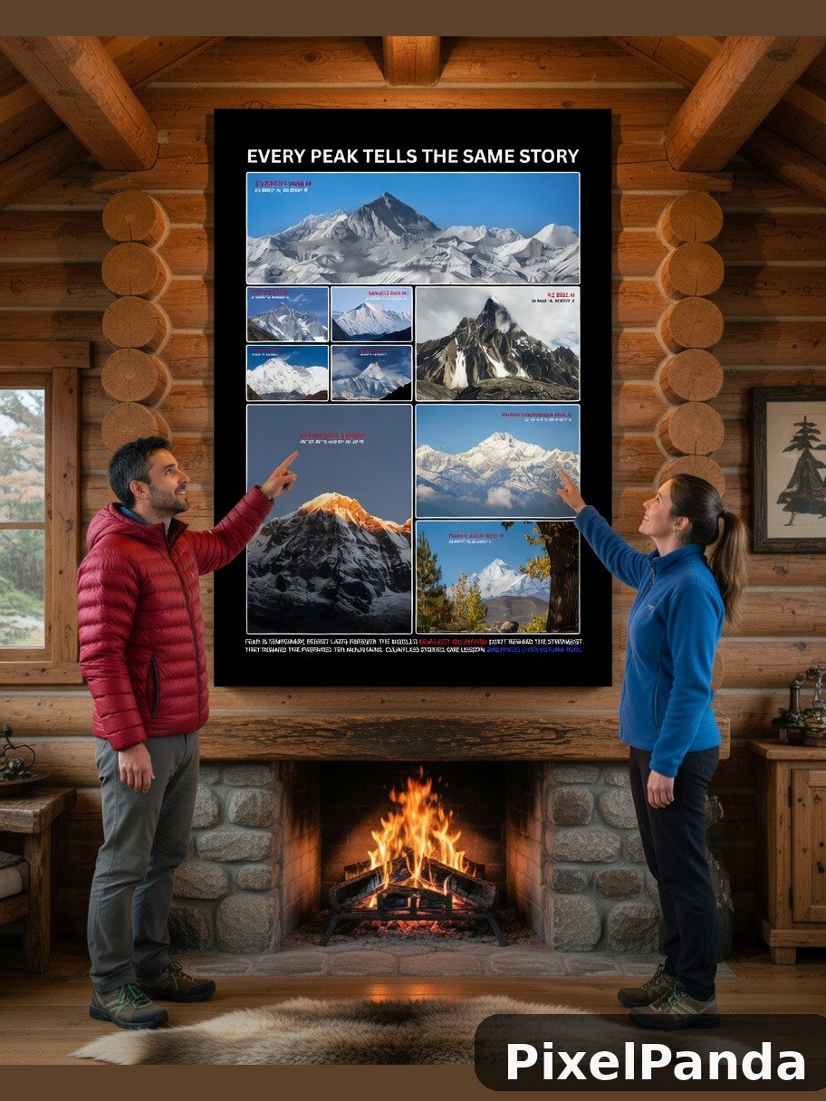 Hostel Wall Display — Made with PixelPanda