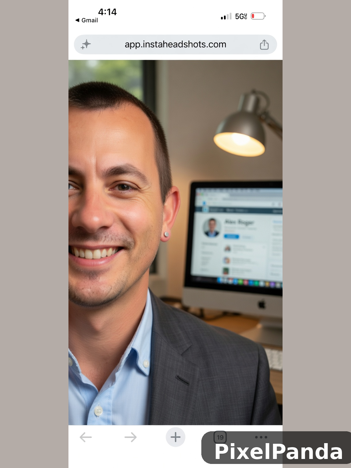 LinkedIn Profile Showcase — Made with PixelPanda