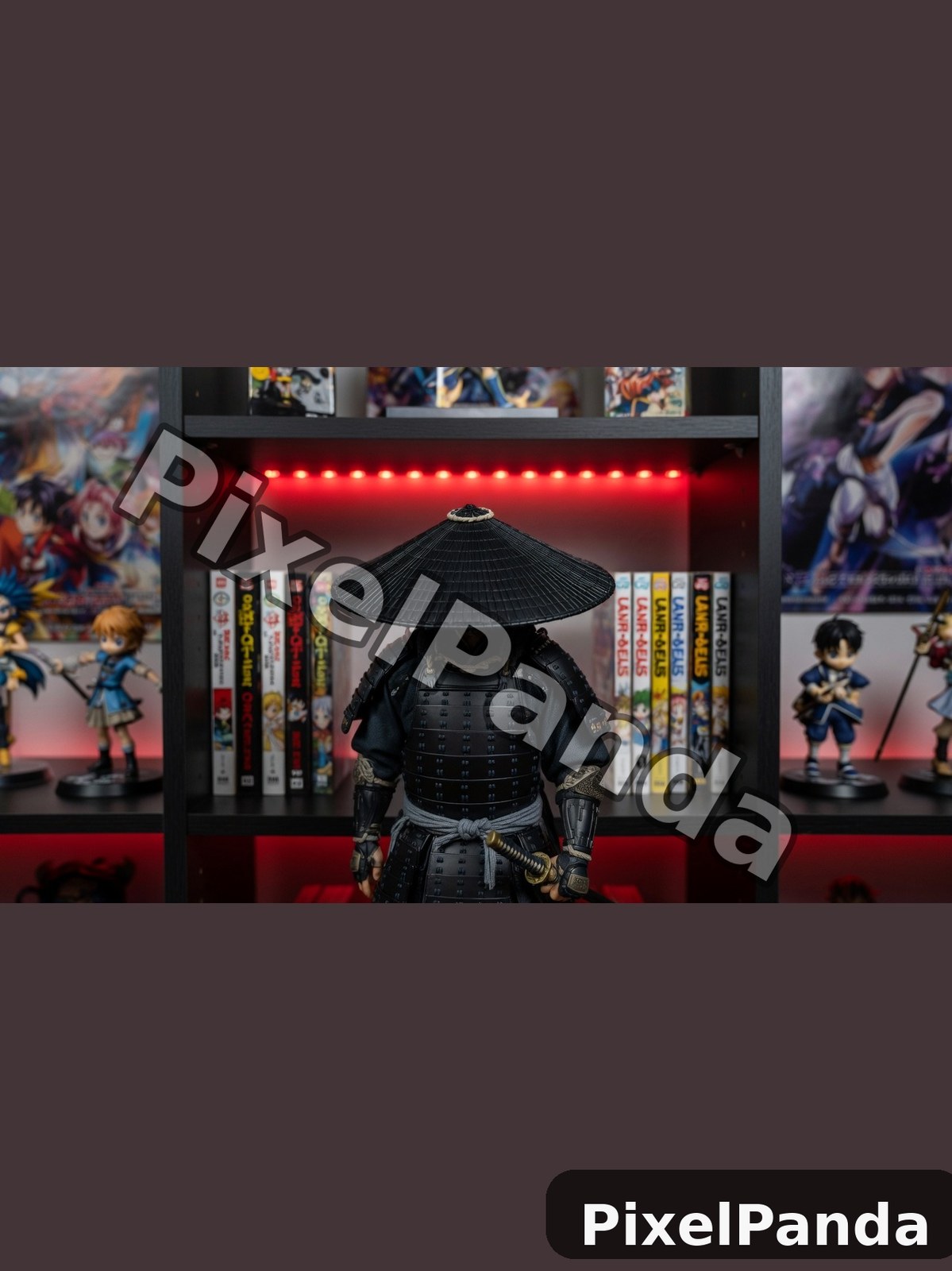 Bookshelf Vignette — Made with PixelPanda